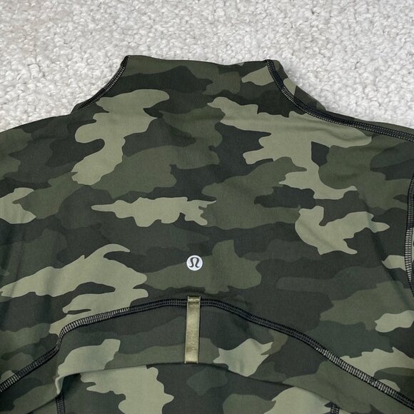 Lululemon Define Jacket Luon Heritage Camo Olive Green 12 - Picture 8 of 11